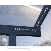 Palram Sierra 3000 antracit 3 x 3 alumínium (előregyártott) pergola (antracit) náhled