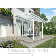 Palram Sierra 3000 fehér 3 x 3 alumínium (előregyártott) pergola (fehér) gallery main image