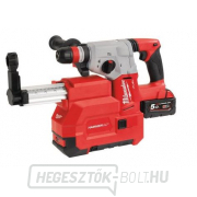 Akkus fúrókalapács SDS-plusz elszívással Milwaukee M18 CHXDE-502C Előnézet 