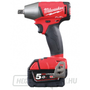 Milwaukee ütvecsavarozó M18 FIWF12-502X rögzítő gyűrűvel gallery main image