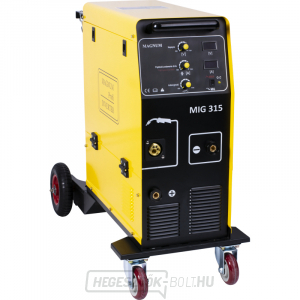 MIG 315 Inverteres hegesztés félautomata 400 V