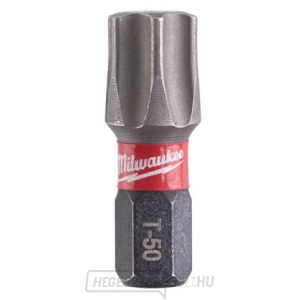 Milwaukee csavarhúzóhegyek SHW TX50 25mm - 2db Milwaukee csavarhúzóhegyek SHW TX50 25mm - 2db gallery main image