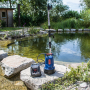 Búvárhordós szivattyú GUDE RFP 18-201-23 Elemről működik Előnézet 