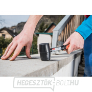 Gumikalapács, fekete, átmérő 50mm Előnézet 