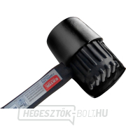 Gumikalapács, fekete, átmérő 50mm Előnézet 
