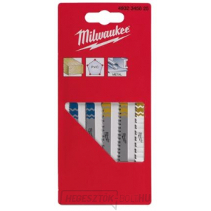 Milwaukee fa- és fémfűrészlap készlet - 5db gallery main image