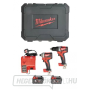 Milwaukee szénmentes akkumulátoros szerszámkészlet M18 CBLPP2A-402C Előnézet 