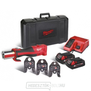 Milwaukee M18™ FORCE LOGIC™ karbid nélküli hidraulikus prés BLHPT-202C V-SET gallery main image