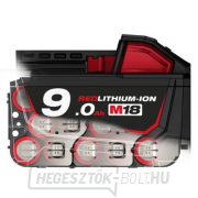 Milwaukee M18 B9 9,0Ah akkumulátor Előnézet 