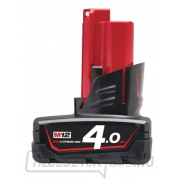 Milwaukee M12 B4 B4 4,0Ah akkumulátor gallery main image