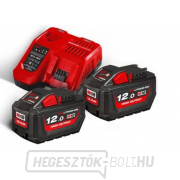 Milwaukee M18 HNRG-122 akkumulátor és töltő készlet gallery main image