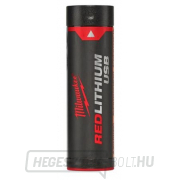 Milwaukee L4 B2 USB 2,5Ah akkumulátor gallery main image