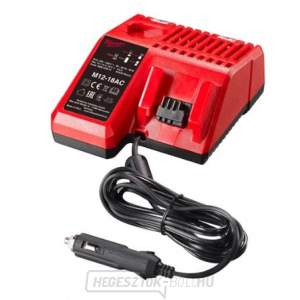 Milwaukee M12-18 AC autós akkumulátor töltő gallery main image