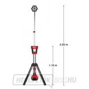 Milwaukee M18 SAL-502B akkumulátoros ledes zseblámpa Előnézet 