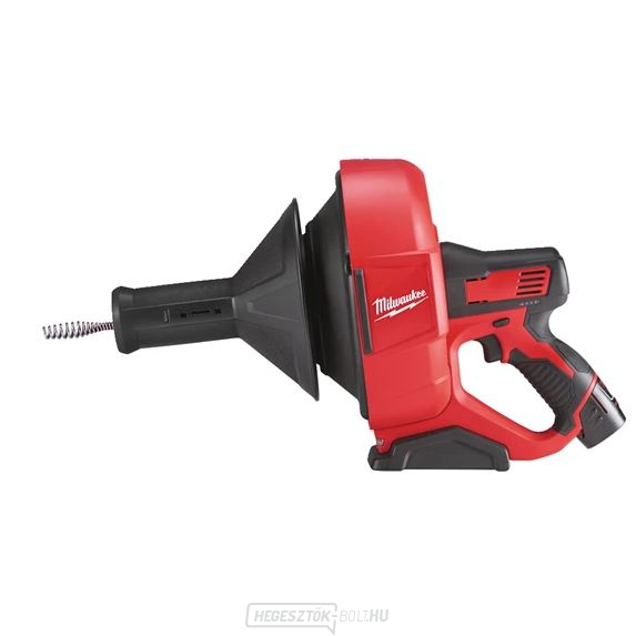 Milwaukee vezeték nélküli kompakt csőtisztító 8 mm-es M12 spirállal BDC8-202C