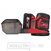 Milwaukee Aku excentrikus csiszoló 125mm M18 BOS125-502B Előnézet 