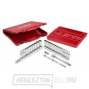 Milwaukee 3/8″ racsnis és metrikus és hüvelykes dugókulcs készlet - 56db Előnézet 