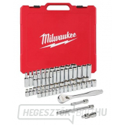 Milwaukee 3/8″ racsnis és metrikus és hüvelykes dugókulcs készlet - 56db Milwaukee 3/8″ racsnis és metrikus és hüvelykes dugókulcs készlet - 56db gallery main image