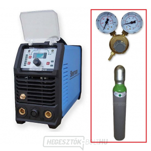 Sherman Welding Inverter DIGITIG 200 PULSE + TIG pisztoly + kábelek + szelep + argonpalack gallery main image
