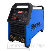 Sherman DIGITIG 200DC hegesztő inverter + pisztoly + kábelek + gáztömlő + felszerelés + szelep + teli argonpalack  Előnézet 