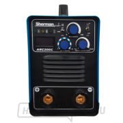 Sherman hegesztő inverter ARC 200C kábelek 25/5 motorháztető Előnézet 