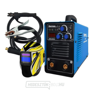 Sherman hegesztő inverter ARC 200C kábelek 25/5 motorháztető Sherman hegesztő inverter ARC 200C kábelek 25/5 motorháztető gallery main image