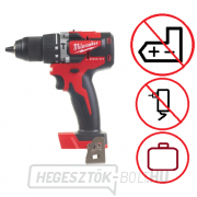 Milwaukee akkumulátoros kompakt ütvefúró M18 CBLPD-0X gallery main image