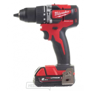 Milwaukee akkumulátoros kompakt ütvefúró M18 CBLPD-202C Milwaukee akkumulátoros kompakt ütvefúró M18 CBLPD-202C