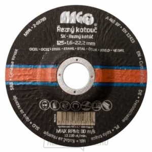 Vágókorong fémhez 125x1,6x22,2mm  gallery main image