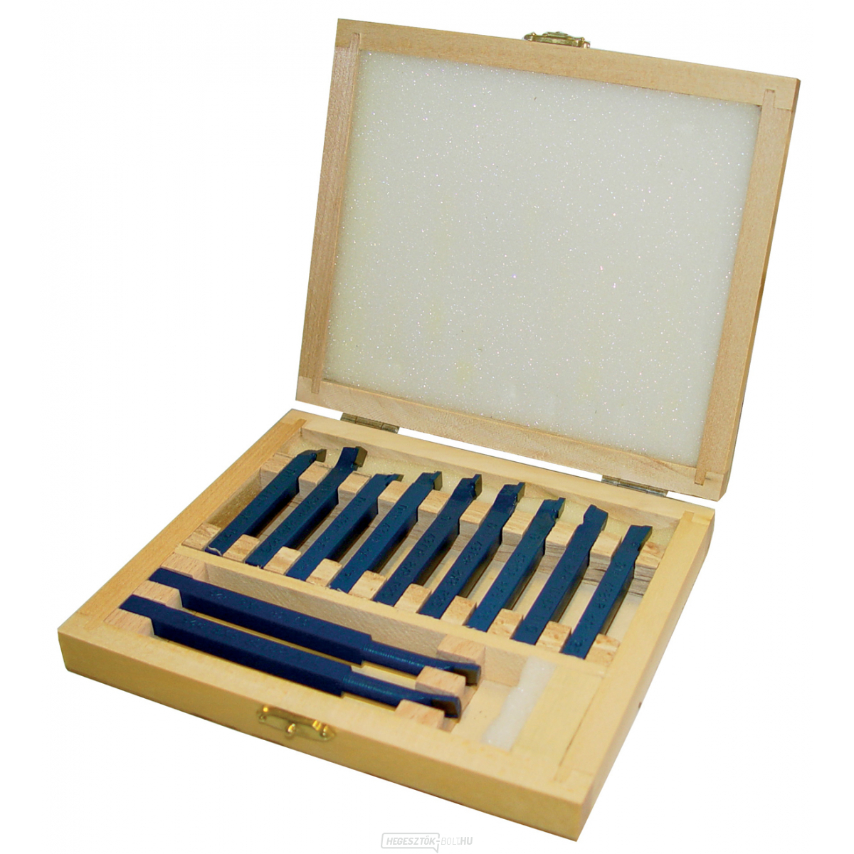 Esztergakések, 11 darabos készlet