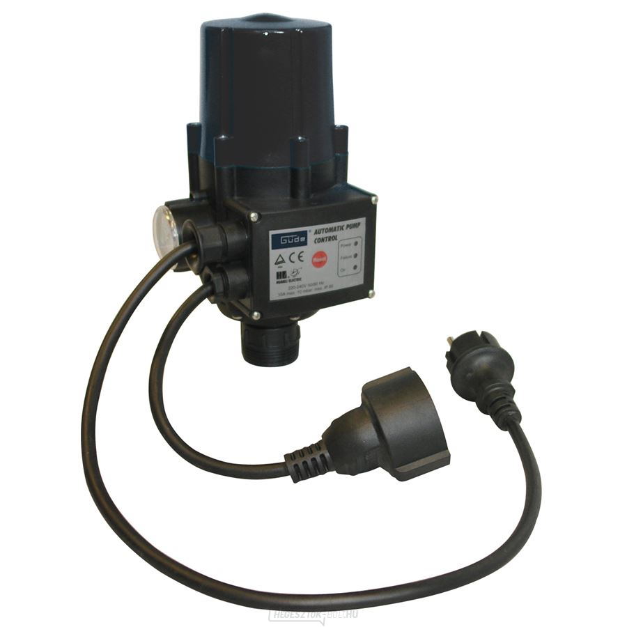 Nyomáskapcsoló szárazonfutás elleni védelemmel