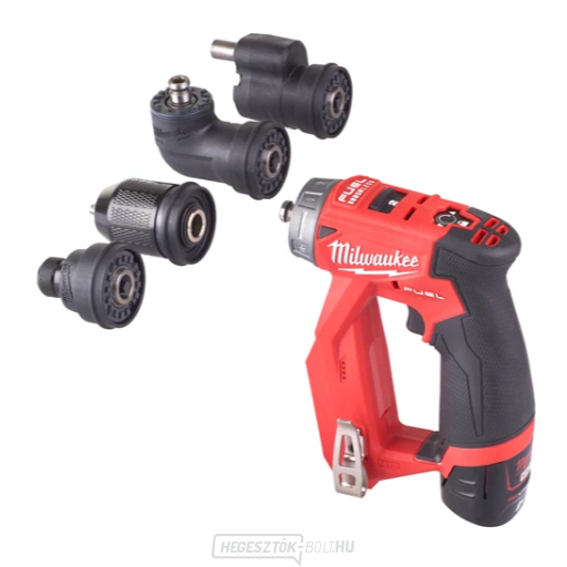 Milwaukee akkumulátoros fúrógép gyorsbefogóval M12 FDDXKIT-202X