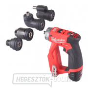 Milwaukee akkumulátoros fúrógép gyorsbefogóval M12 FDDXKIT-202X Milwaukee akkumulátoros fúrógép gyorsbefogóval M12 FDDXKIT-202X gallery main image