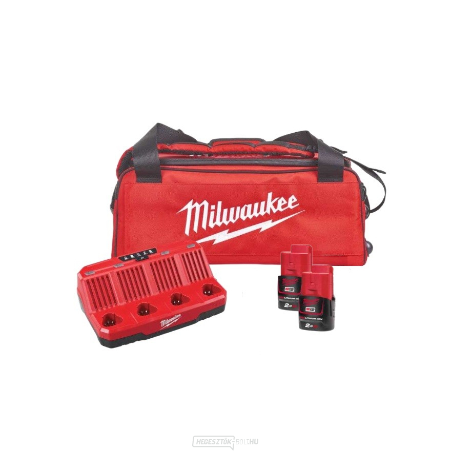 Milwaukee M12 NRG-424 akkumulátor és töltő készlet