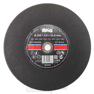 Vágókorong fémhez 350x3,5x25,4mm Vágókorong fémhez 350x3,5x25,4mm gallery main image