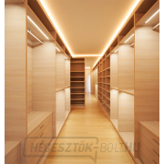 Solight LED fényszalag tesztelővel, 5m, 12V-os adapterrel, 4,8W/m, IP65, meleg fehér Előnézet 