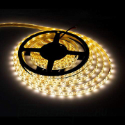 Solight LED fényszalag tesztelővel, 5m, 12V-os adapterrel, 4,8W/m, IP65, meleg fehér Előnézet 