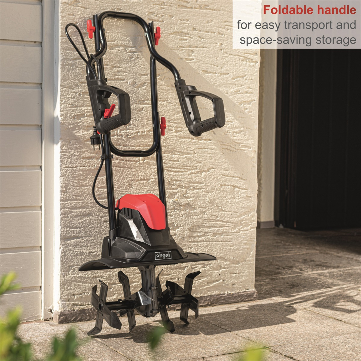 Scheppach MTE 380 kultivátor 1050 W-os villanymotorral Előnézet 