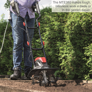 Scheppach MTE 380 kultivátor 1050 W-os villanymotorral Előnézet 