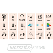 LED-es reflektor, újratölthető talppal, 800lm, Li-ion náhled