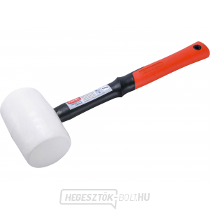 Fehér gumikalapács, átmérő 80mm Fehér gumikalapács, átmérő 80mm gallery main image
