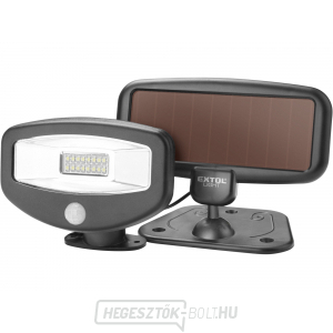 LED reflektor mozgásérzékelővel, 100lm, napelemes töltés LED reflektor mozgásérzékelővel, 100lm, napelemes töltés gallery main image