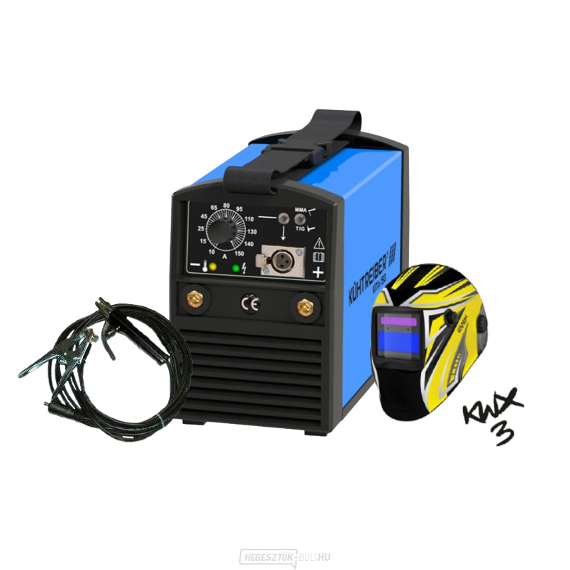 KITin 150 hegesztőkábelek 25/5 m önhegesztő csuklya