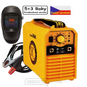 Hegesztő inverter GAMA 166 SET - kábelek 16/5m + burkolat