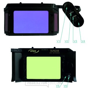 Öntompító kazetta az S20B Flipper motorháztetőhöz, fényerőszabályzóval és gombokkal együtt Öntompító kazetta az S20B Flipper motorháztetőhöz, fényerőszabályzóval és gombokkal együtt gallery main image