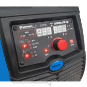 Sherman DIGIMIG 200 GD Synergy + Pisztoly + Földelőkábel + Nyomáscsökkentő szelep + Automatikusan sötétedő bura + Kábel + Kocsi + Teljes henger Előnézet 
