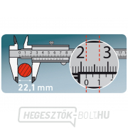 Fém csúszó skála, 0-200mm náhled