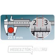 Fém csúszó skála, 0-200mm náhled