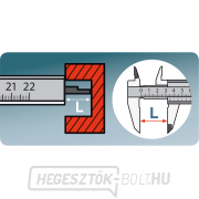 Fém csúszó skála, 0-200mm náhled