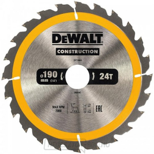 DT1944 fűrészlap 190x30mm 24z DeWALT DeWALT